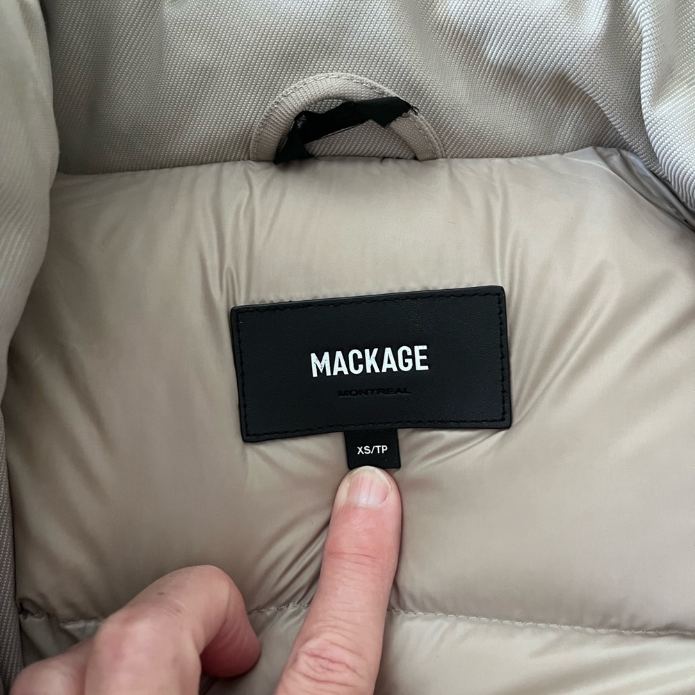 Mackage Duck down filled full length jacket